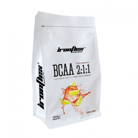 IronFlex BCAA Performance 2-1-1 - 1000g cola lime