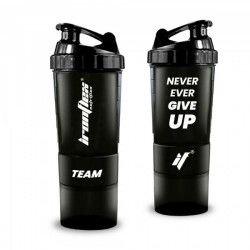 IronFlex Spider Shaker Never Ever Give Up - 500ml black