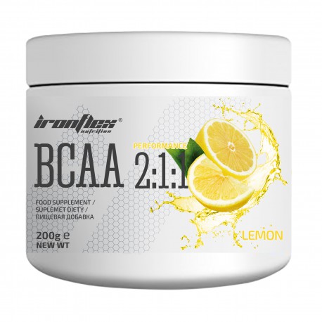 IronFlex BCAA Performance 2-1-1 - 200g lemon