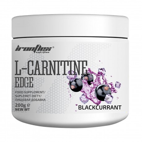 IronFlex L-Carnitine EDGE - 200g blackcurrant