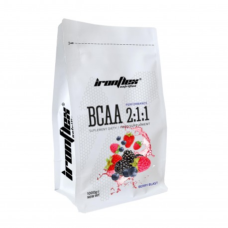 IronFlex BCAA Performance 2-1-1 - 1000g berry burst