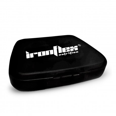 IronFlex Pill Box Black - 1pcs.