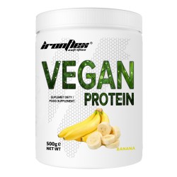 IronFlex Vegan Protein - 500g banana