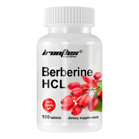 IronFlex Berberine HCL - 100 tabs.