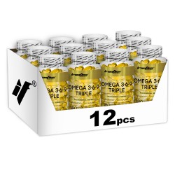 IronFlex Omega 3-6-9 - 180 caps ( Pakiet 11 + 1 Gratis )