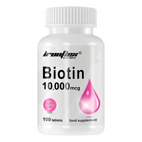 IronFlex Biotin - 100 tabs.