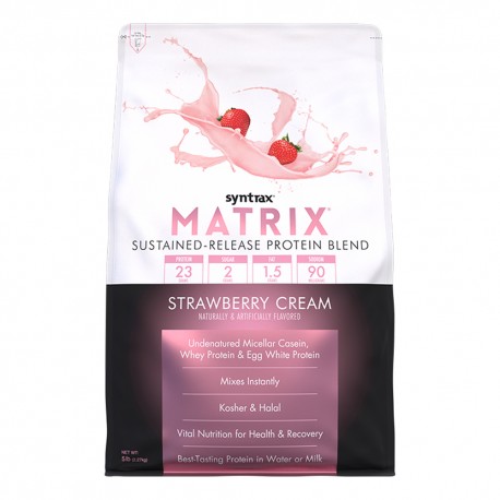 Syntrax Matrix 5.0 - 2270g strawberry cream