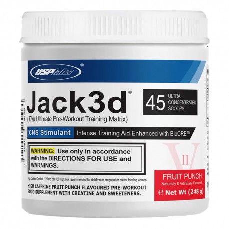 USP Labs Jack 3D - 248g fruit punch