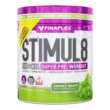 Finaflex Stimul8 - 245g gnarly grape