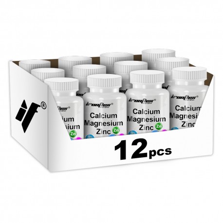 IronFlex Calcium Magnesium Zinc - 100 tabs. ( Package X12 )
