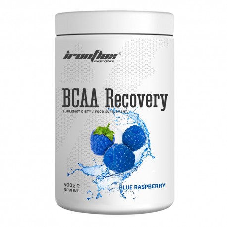 IronFlex BCAA Recovery - 500g blue raspberry