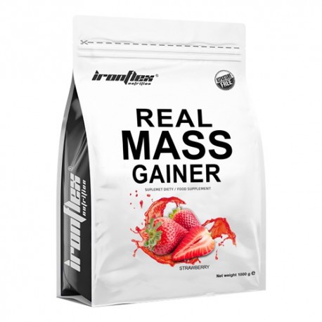 IronFlex Real Mass - 1000g strawberry