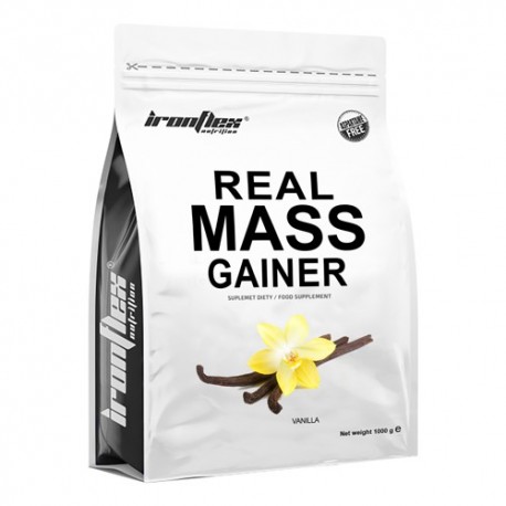 IronFlex Real Mass - 1000g vanilla ice cream