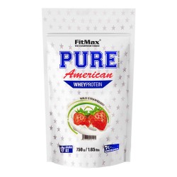 Fitmax Pure American Whey - 750g wild strawberry