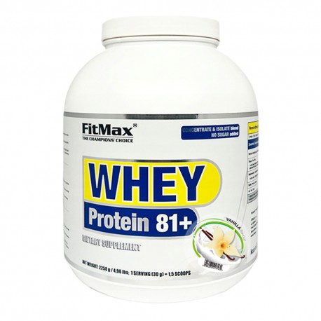 Fitmax Whey Protein 81+ - 2000g vanilla