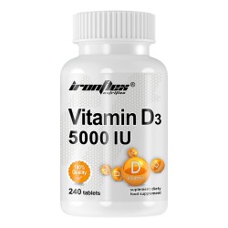 IronFlex Vitamin D3 5000 - 240 tabs