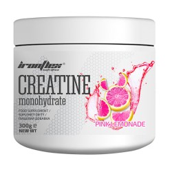 IronFlex Kreatyna Monohydrat - 300g różowa lemoniada