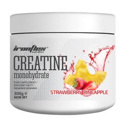 IronFlex Kreatyna Monohydrat - 300g truskawka ananas