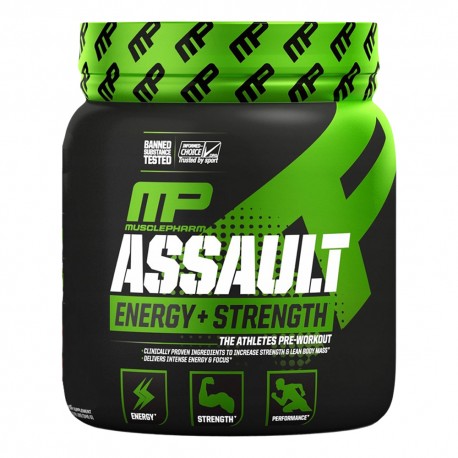 Musclepharm Assault Sport - 345g strawberry ice