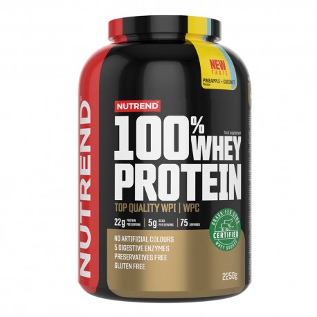 Nutrend 100% Whey Protein - 2250g chocolate brownie