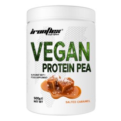 IronFlex Vegan Pea Protein - 500g salted caramel