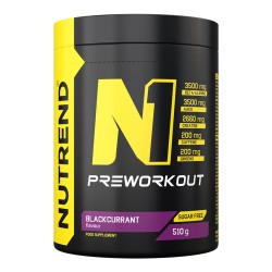 Nutrend Pre Woukout N1 - 510g blackcurrant