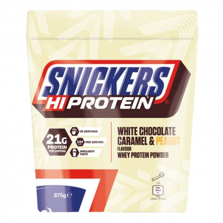 Snickers Hi-Protein - 875g white chocolate carmel