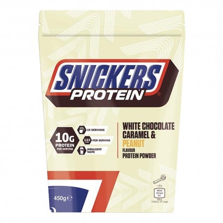 Snickers Hi-Protein - 455g white chocolate carmel