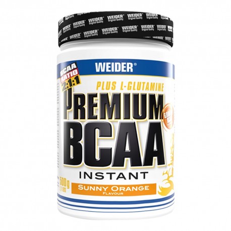 Weider Premium BCAA Powder - 500g orange