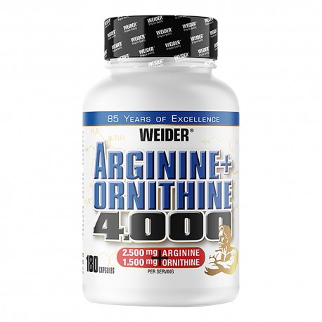 Weider Arginine+Omithine 4000 - 180 caps