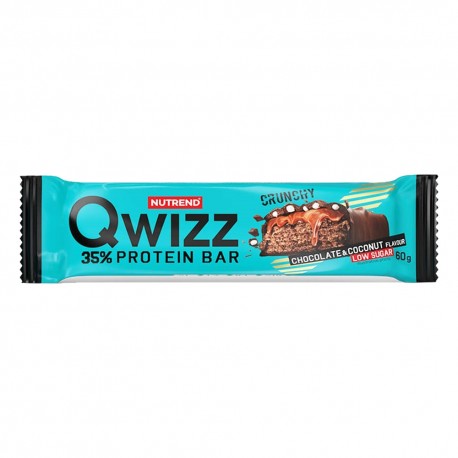 Nutrend Qwizz 35% Protein Bar - 60g choco coconut