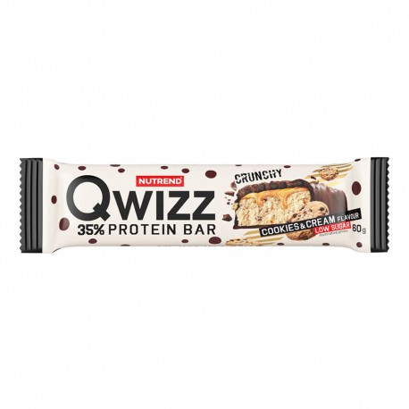 Nutrend Qwizz 35% Protein Bar - 60g cookie cream