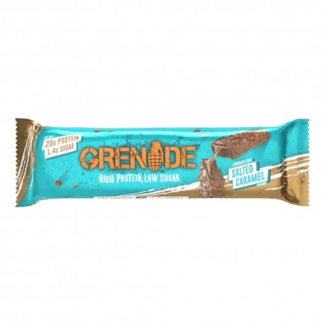 Grenade Protein Bar - 60g chocolate chips salted caramel