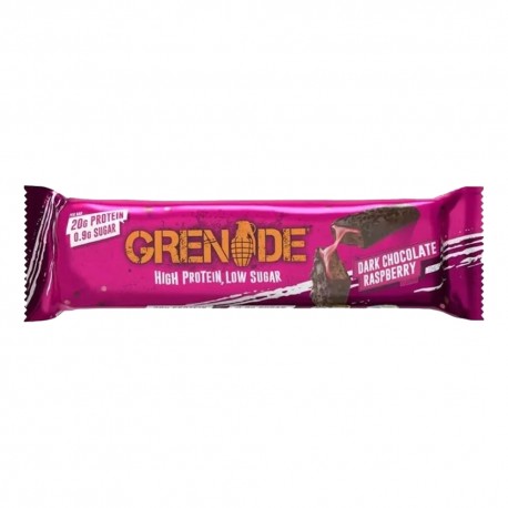 Grenade Protein Bar - 60g dark chocolate raspberry