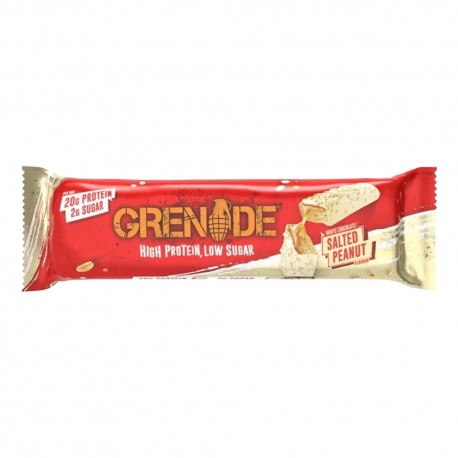 Grenade Protein Bar - 60g  w chocolate salted peanut