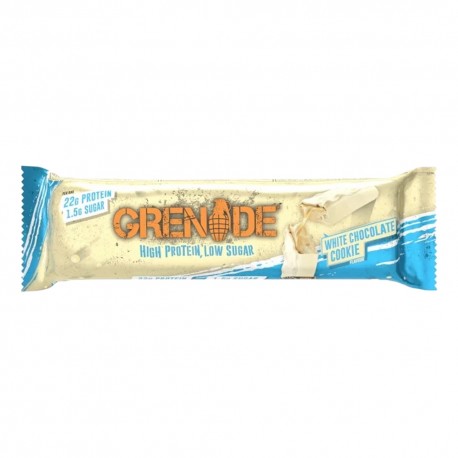 Grenade Protein Bar - 60g white chocolate cookies