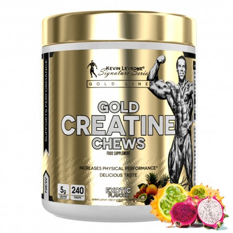 Kevin Levrone Creatine Gold Chews - 240 tabs exotic