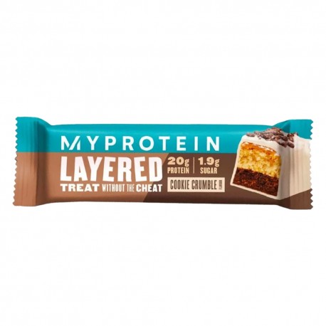 MyProtein Layered Bars - 60g Cookie Crumble