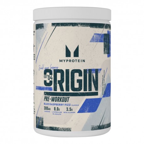 MyProtein Origin Pre-Workout - 600g Blue Raspberry