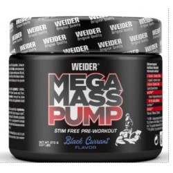 Weider Mega Mass Pump - 270g Blackcurrant