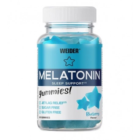 Weider Melatonin - 60 Gummidrop Blueberry