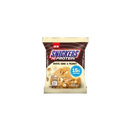 Snickers Protein Cookie - 60g white chocolate