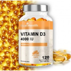True Health Vitamin D3 4000IU - 100 softgel