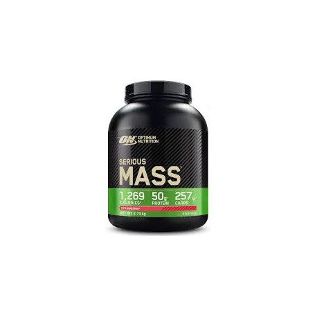 Optimum Nutrition Serious Mass - 2,73kg strawberry