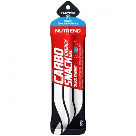 Nutrend Carbosnack Caffein sachet  - 50g blue raspberry