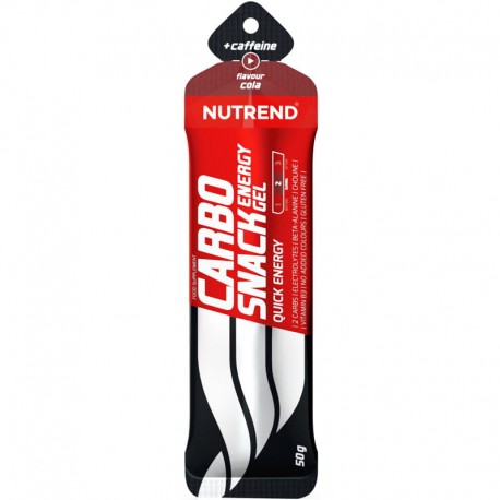 Nutrend Carbosnack Caffein sachet  - 50g cola