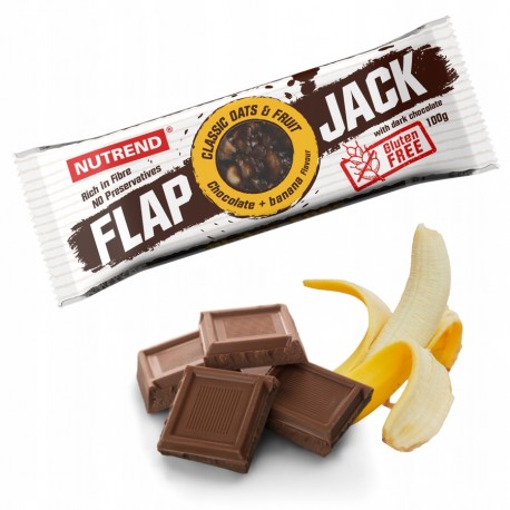 Nutrend Flap Jack - 100g chocolate banan