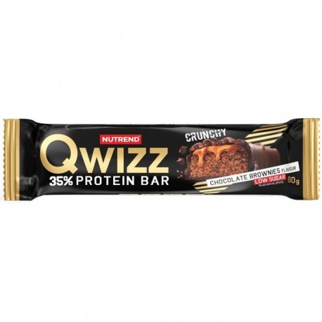 Nutrend Qwizz 35% Protein Bar - 60g choco brownies