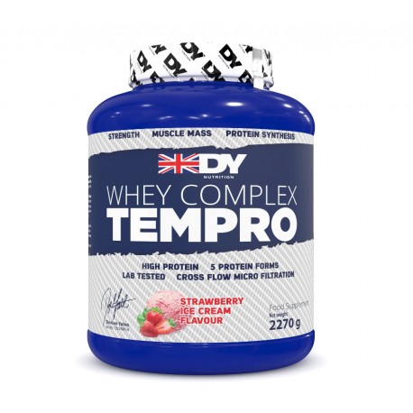 Dorian Yates Whey Tempro - 2270g strawberry ice cream