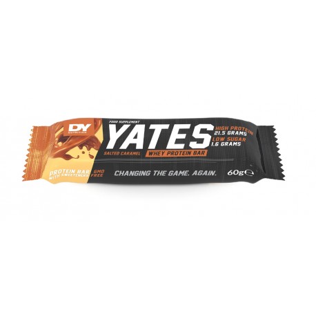 Dorian Yates Whey Protein Bar - 60g salted caramel